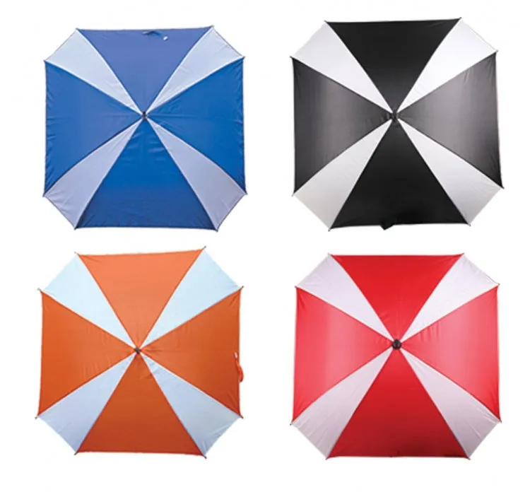24'' Polyester Square Shaped Umbrella
