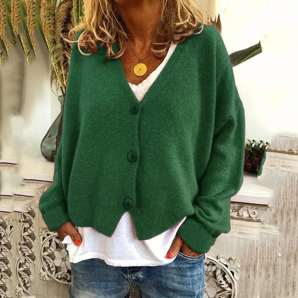 Cardigan Sweaters for Women Button Up Long Sleve Lightweight Cardigans Loose Crochet Trendy Outfits 2025 Boho Jacket