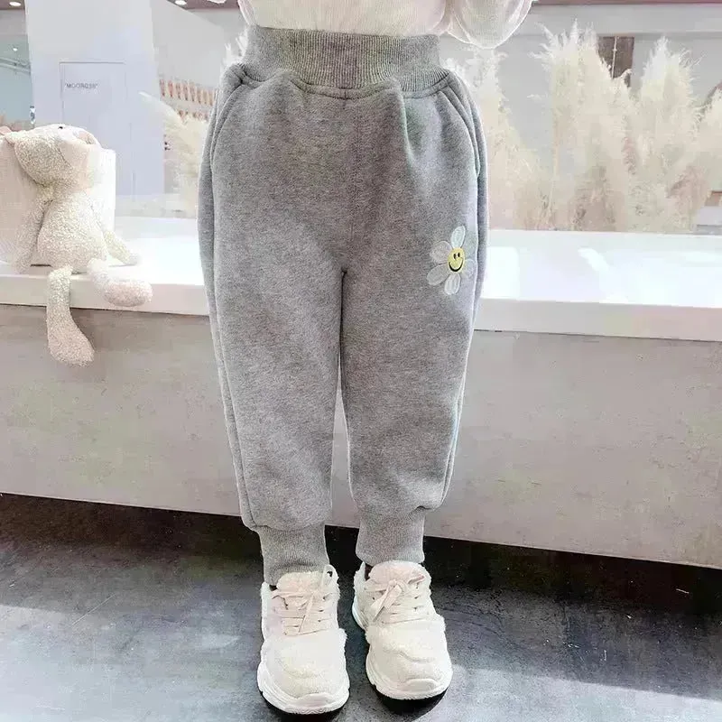 Children's Western Style Autumn And Winter Clothes, Children's Winter Pants Kids Winter trouser wear