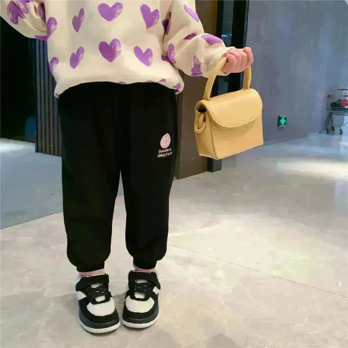 Children's Western Style Autumn And Winter Clothes, Children's Winter Pants Kids Winter trouser wear
