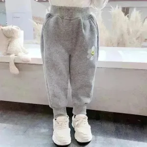Children's Western Style Autumn And Winter Clothes, Children's Winter Pants Kids Winter trouser wear