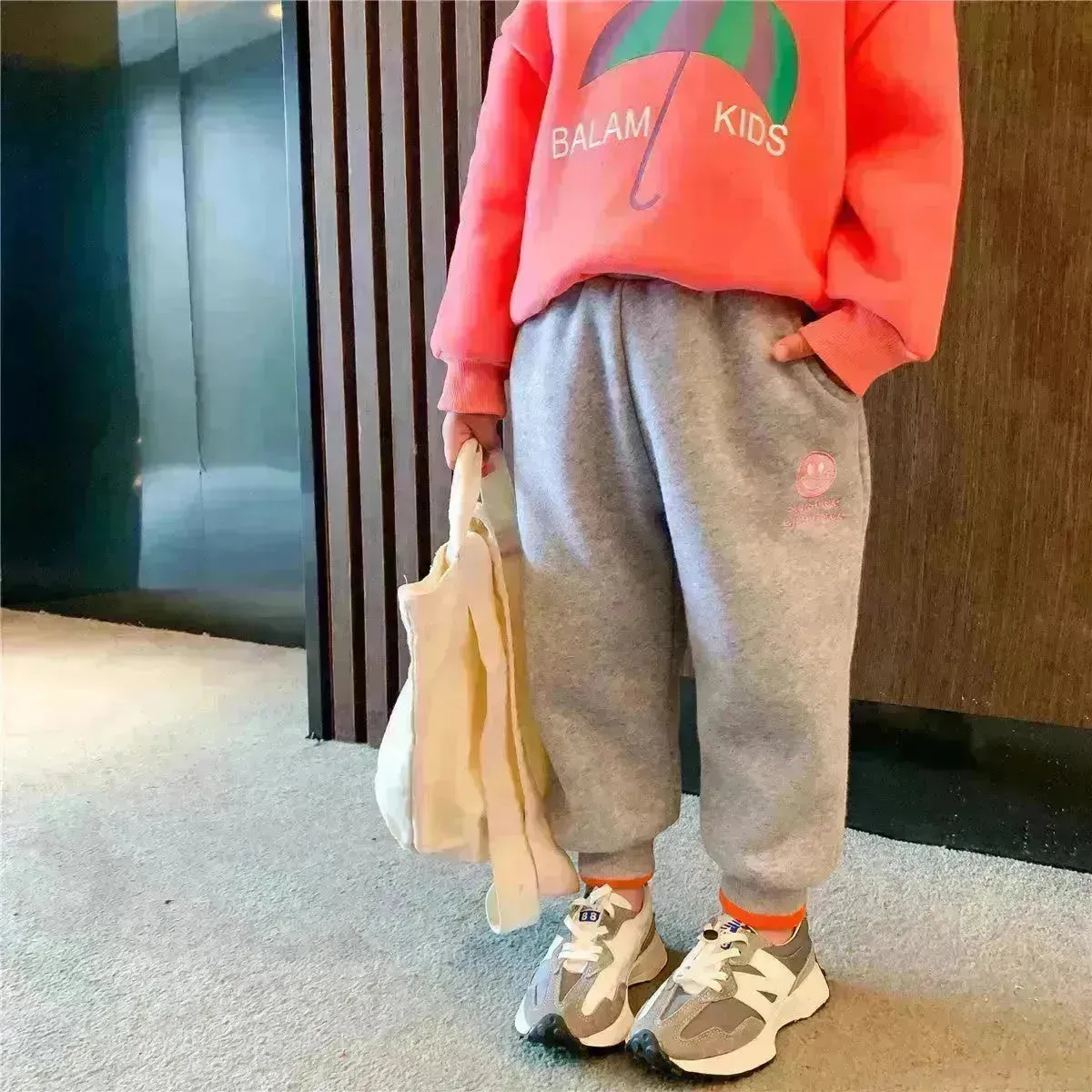 Children's Western Style Autumn And Winter Clothes, Children's Winter Pants Kids Winter trouser wear