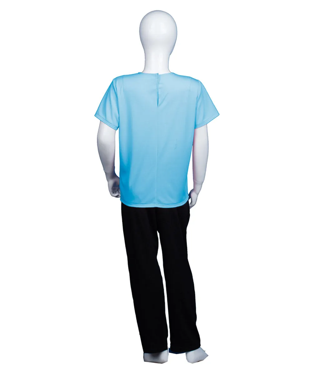 Child's Elephant President Hair Style T-shirt  |  Lt. Blue Cosplay Costume