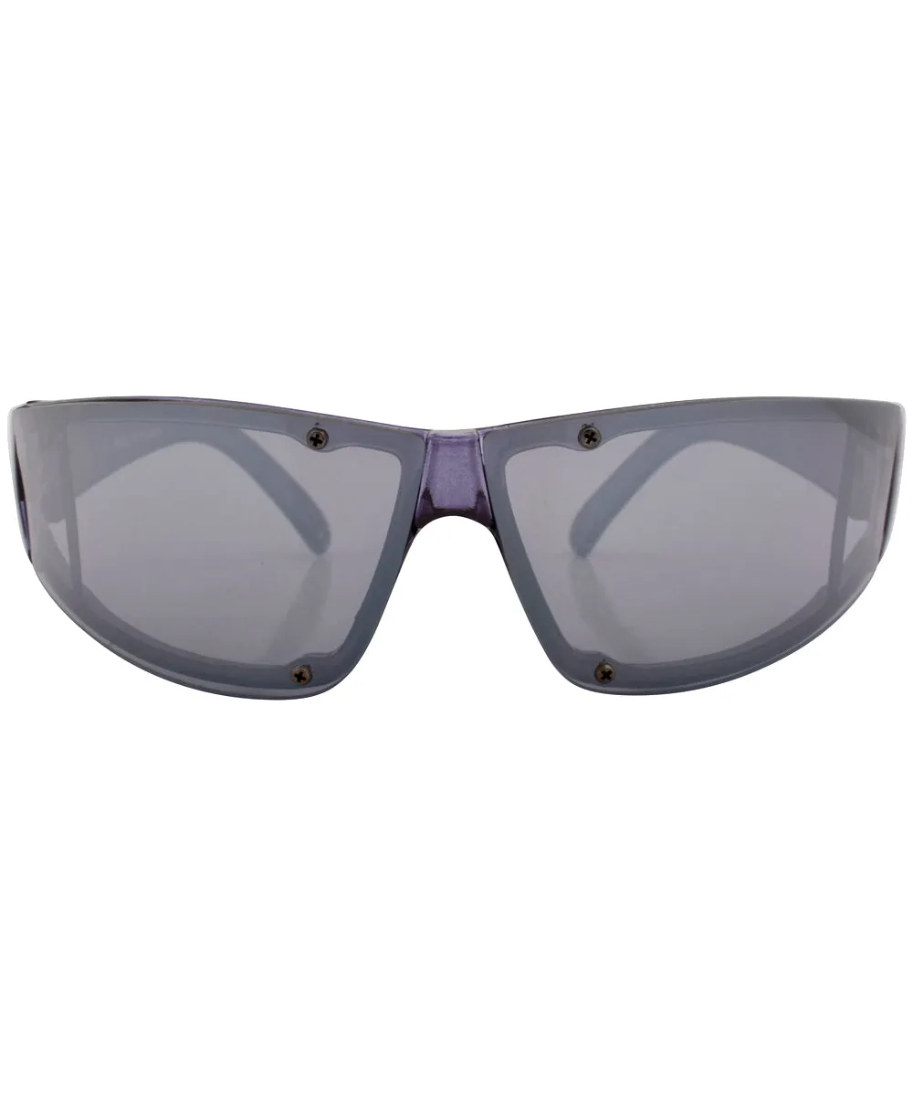 CHOPS Black/Purple Sports Sunglasses
