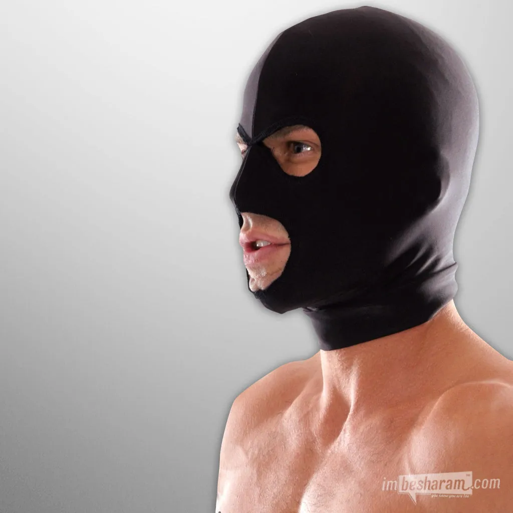 Fetish Fantasy Spandex 3 Hole Hood