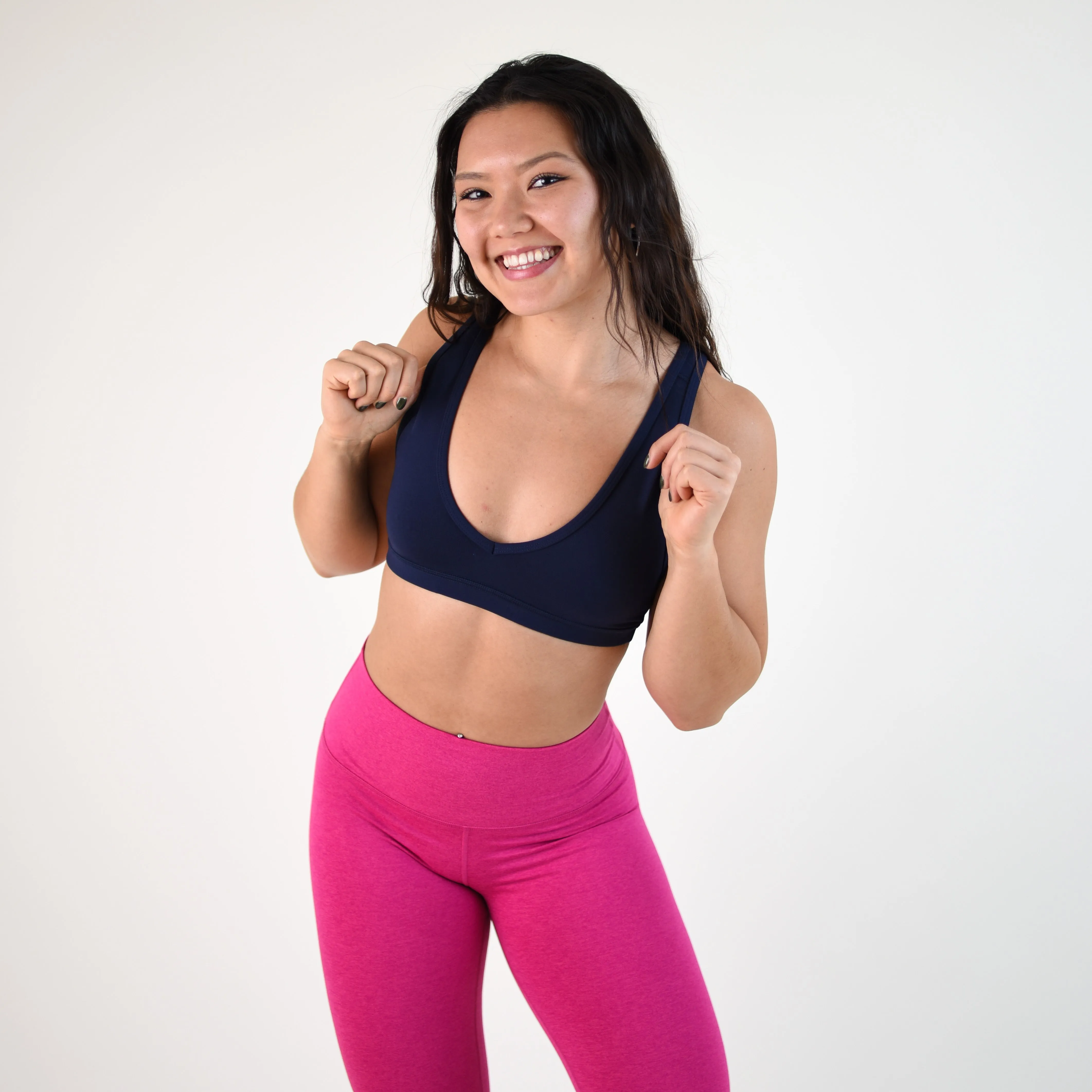 FLEO VaVaVoom Sports Bra - Classic Navy