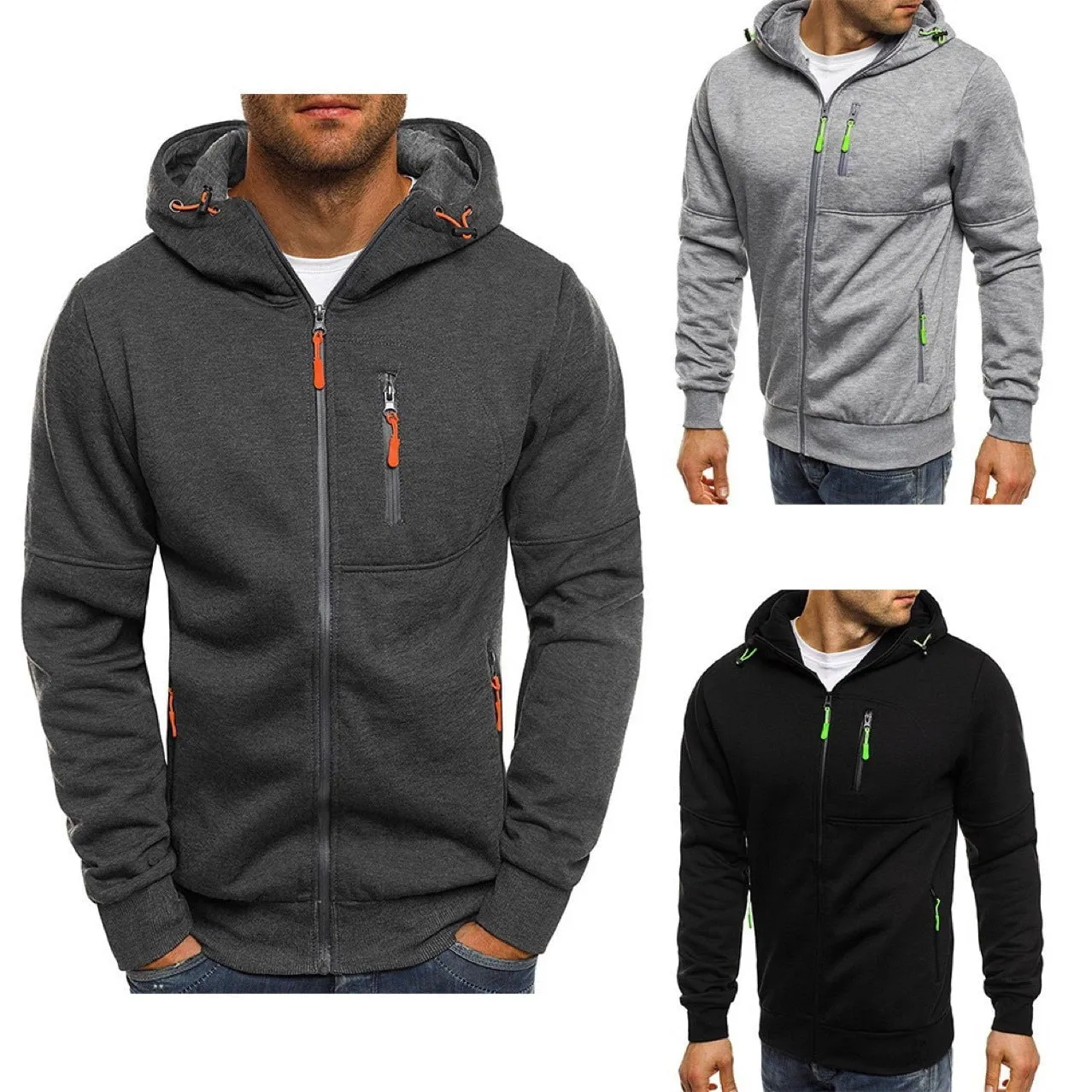 LovelyRLovely Men's Two-piece Zipper Sport Suit