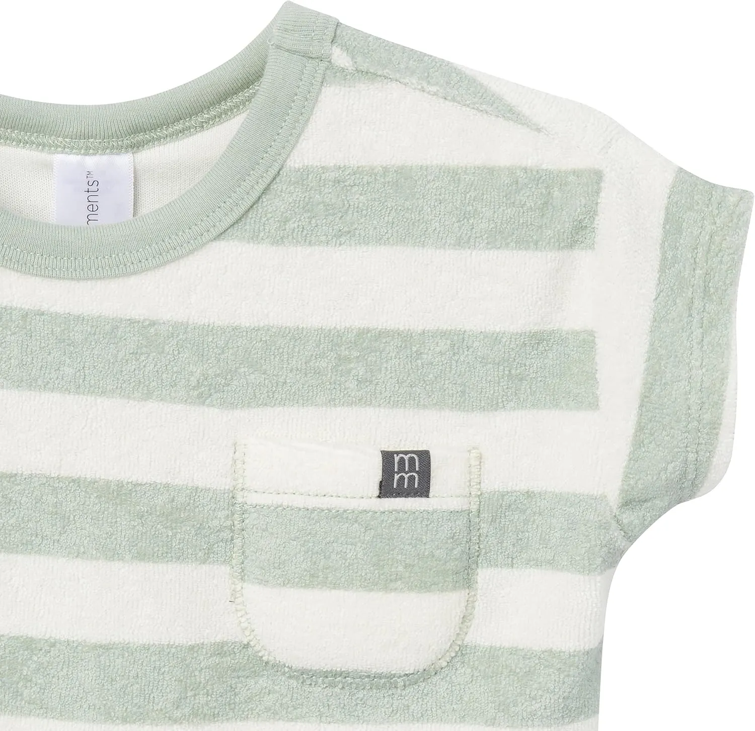 Modern Moments by Gerber Baby Boys' 2-Piece Knit Terry Shirt and Short