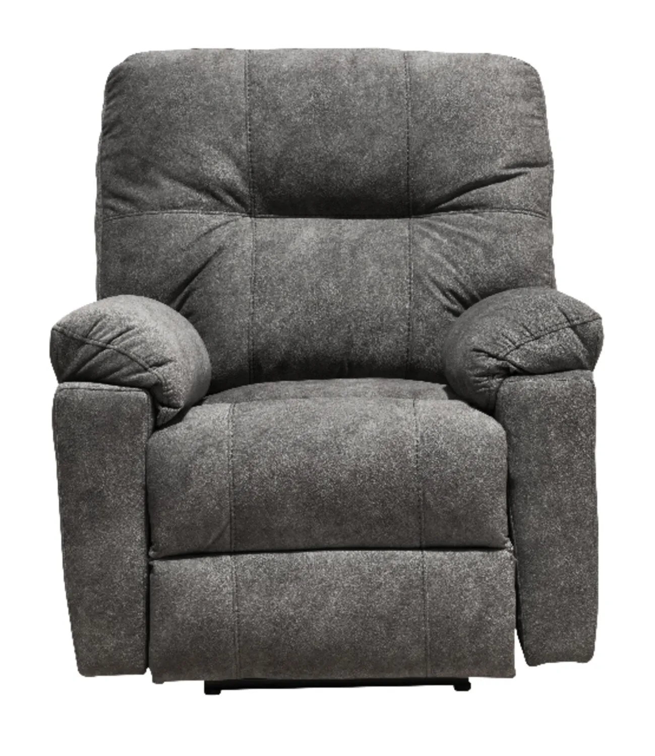 Muncey Polyester Recliner - Grey
