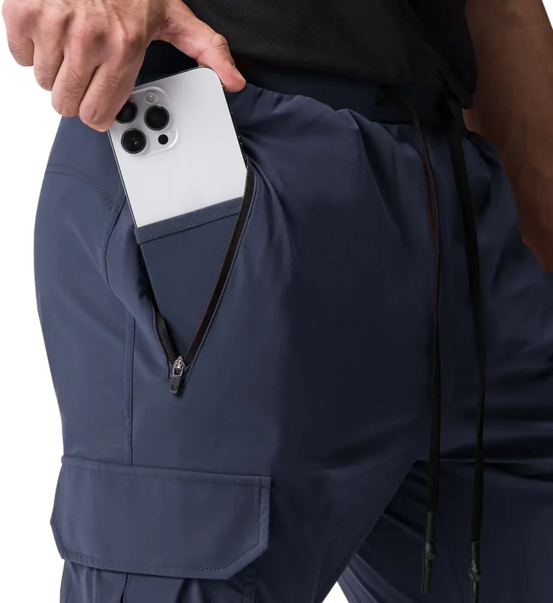 Muscle Killer Mens Running Jogger Pants Workout Athletic Sweatpants Lightweight Quick Dry Tapered Hiking Pants Sports Pants