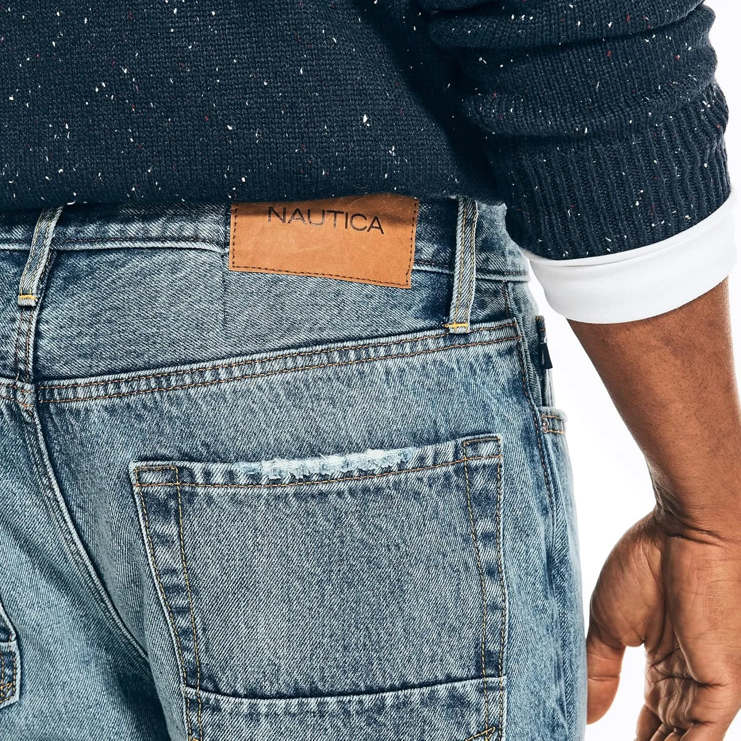Nautica Men's Loose Fit Denim Jean