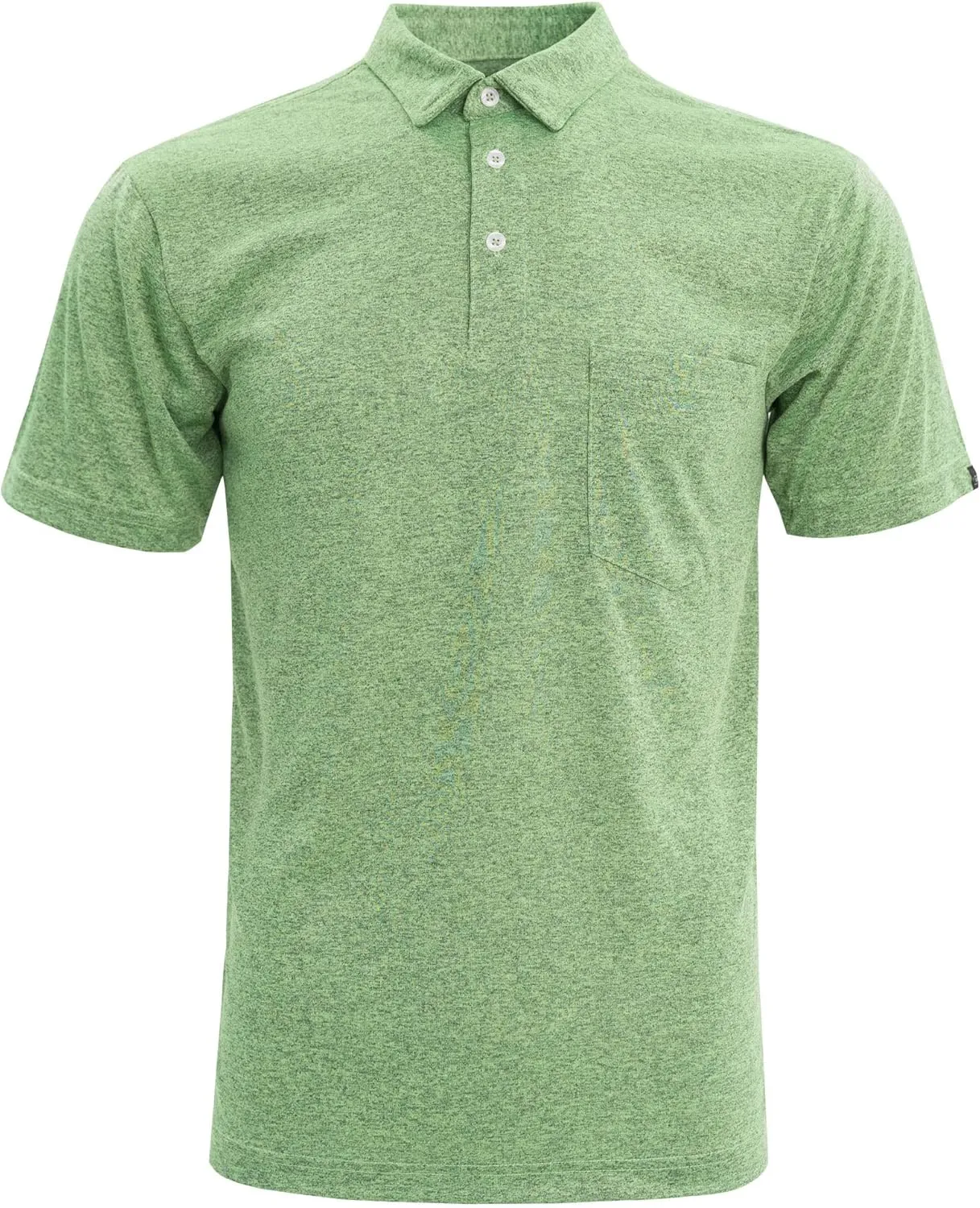 Recover Men's Recycled Polyester Polo Shirt  Moisture-Wicking, Lightweight & Breathable, Athletic Fit
