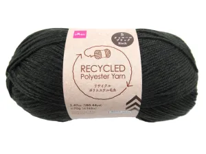 Recycled Polyester Yarn Black