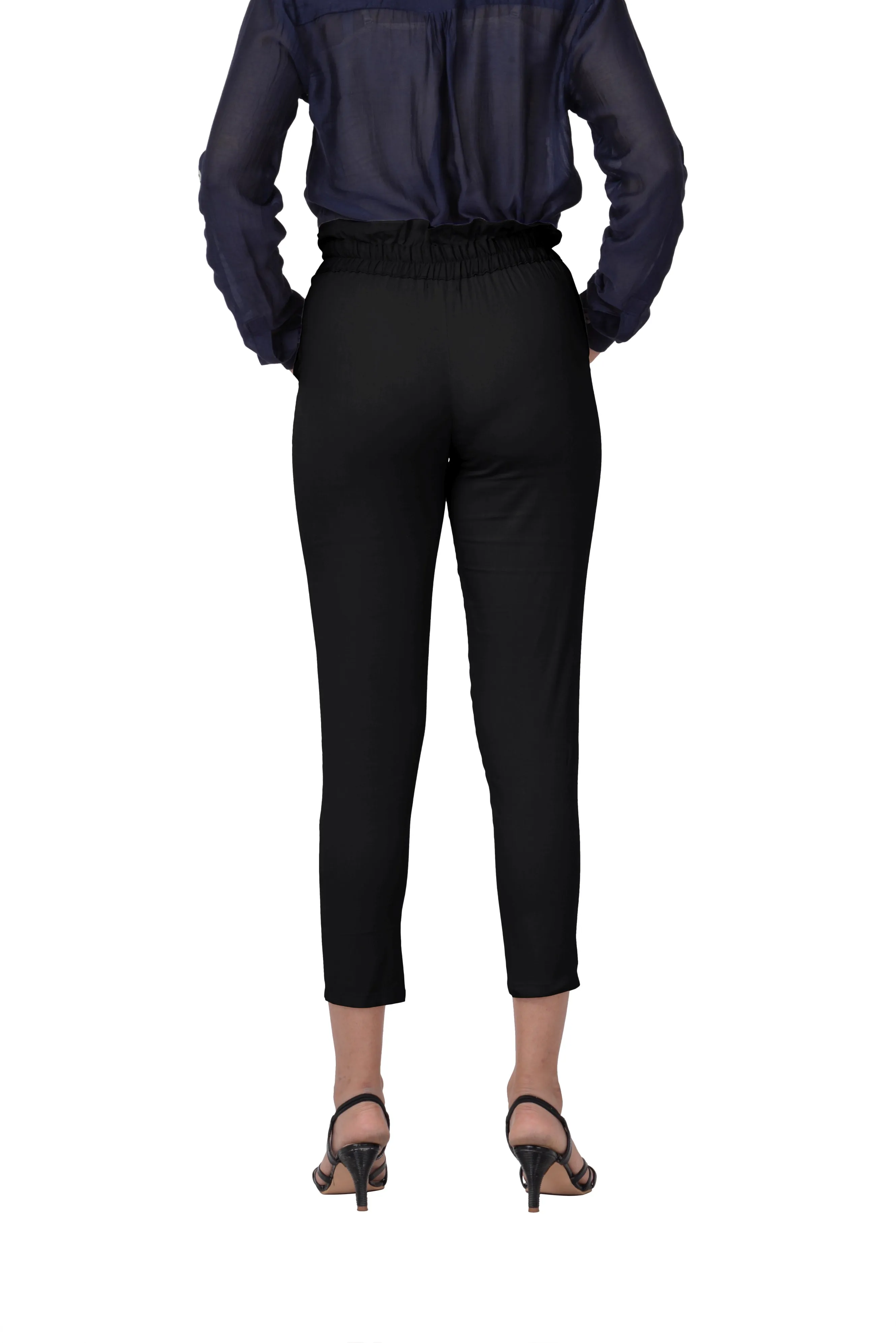 Ruffle Pants (Black)