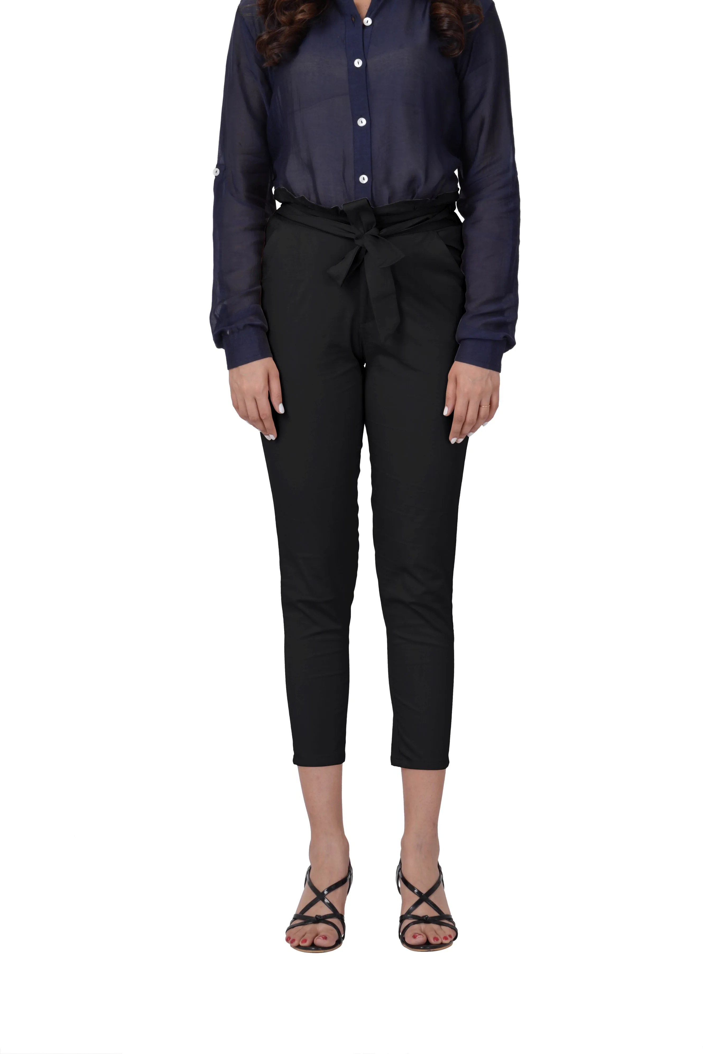 Ruffle Pants (Black)