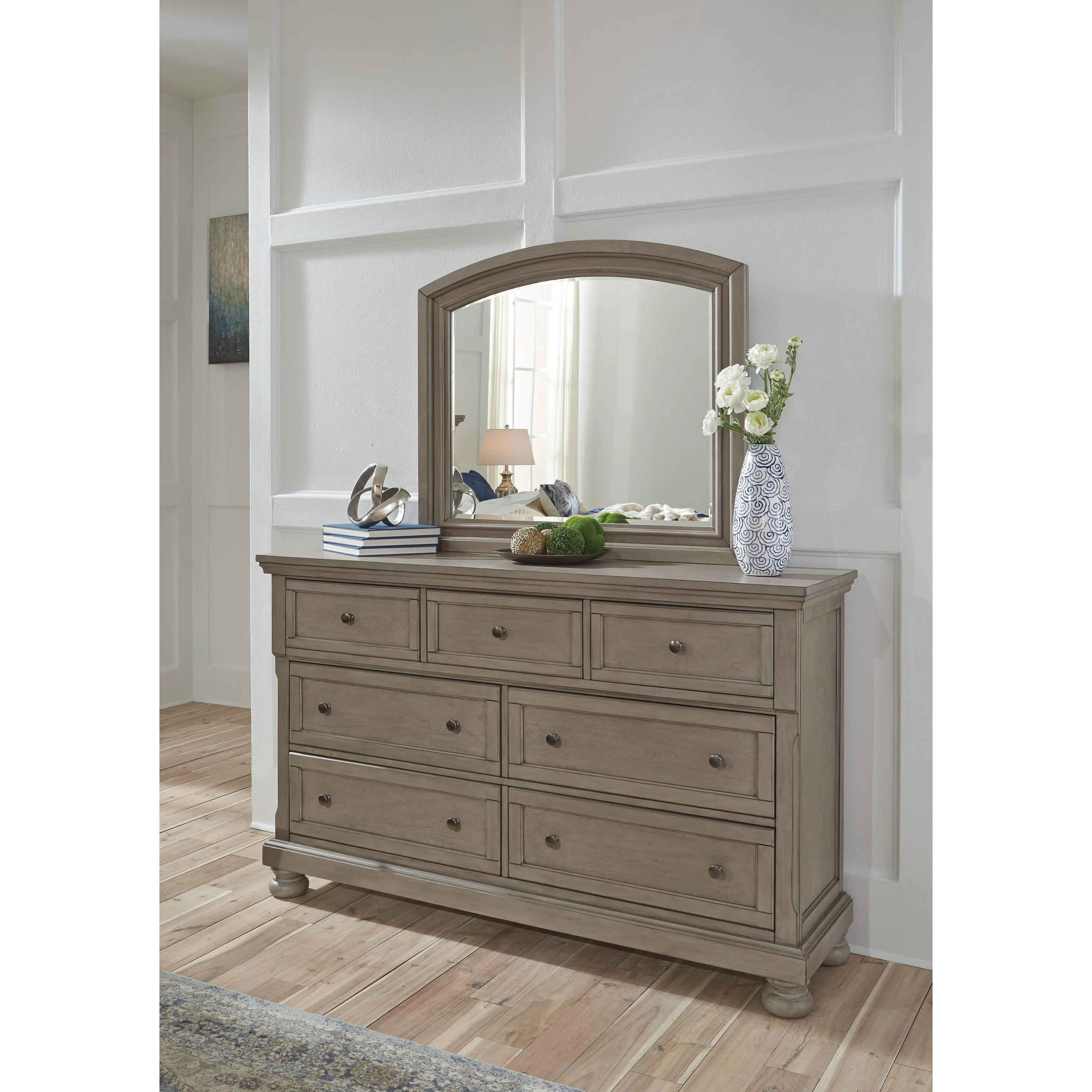 Signature Design by Ashley Lettner B733 6 pc Queen Sleigh Storage Bedroom Set