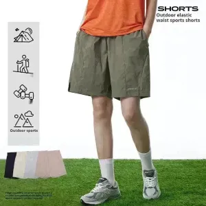 Split Outdoor Leisure Sports Shorts All-matching Cropped Casual Pants