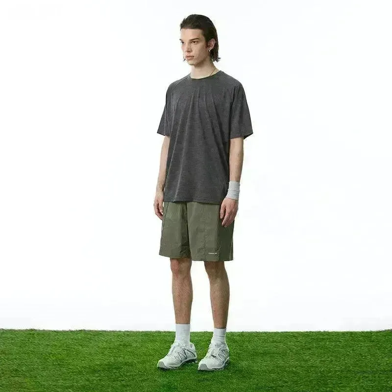Split Outdoor Leisure Sports Shorts All-matching Cropped Casual Pants