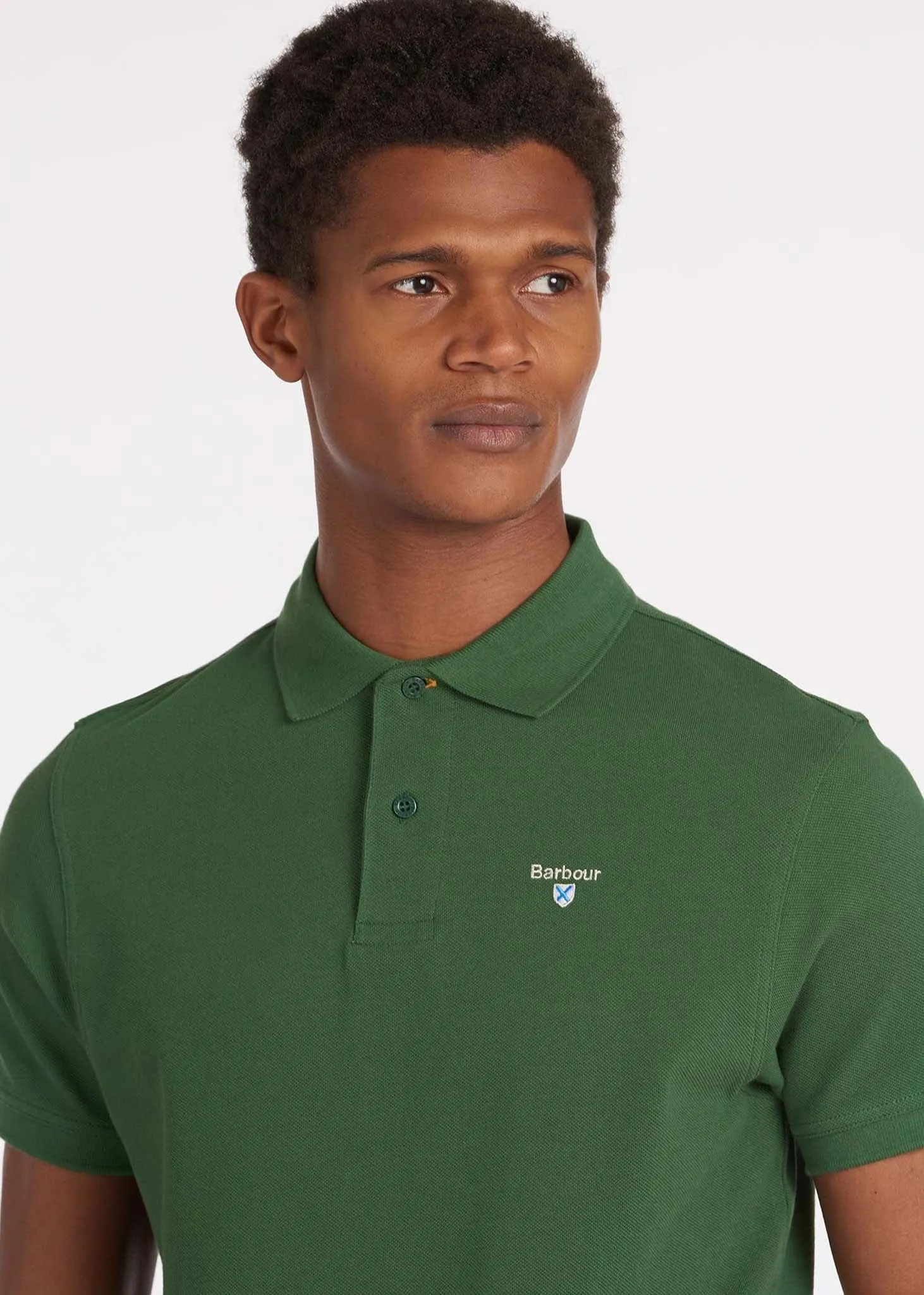 Sports polo - racing green
