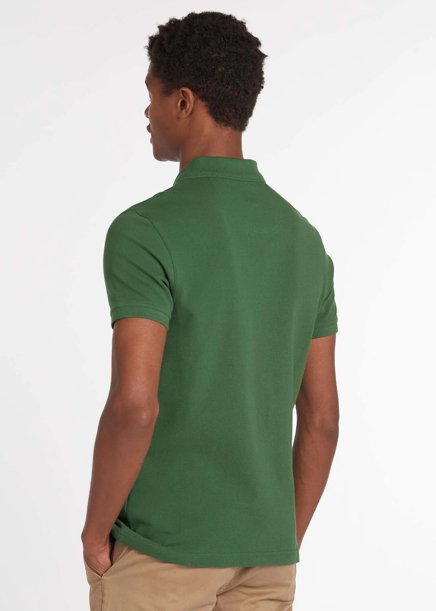 Sports polo - racing green