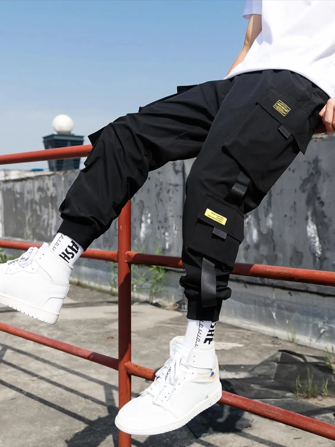 Streetwear Hip Hop Pants Cargo Pants Joggers Casual Active Sports Sweatpants for Men Couple Women Unisex