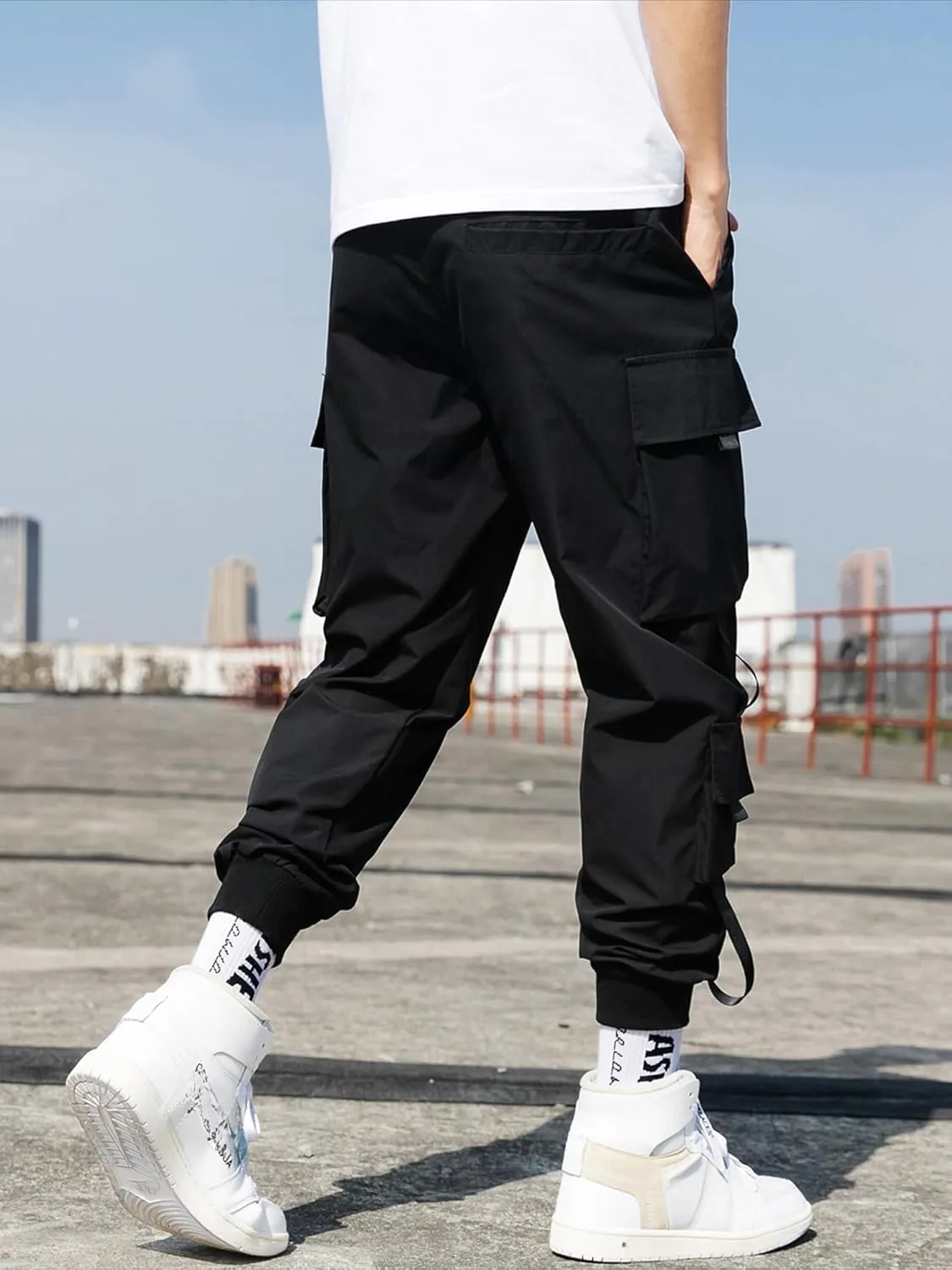 Streetwear Hip Hop Pants Cargo Pants Joggers Casual Active Sports Sweatpants for Men Couple Women Unisex