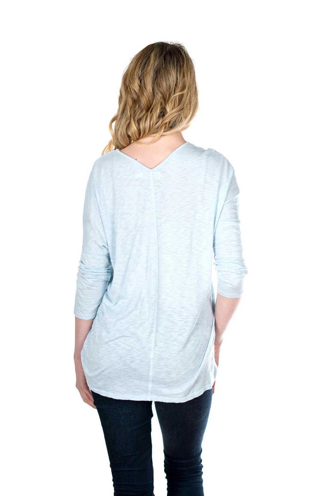 Velvet by Graham & Spencer Vasena 3/4 Sleeve V Neck Top - FINAL SALE