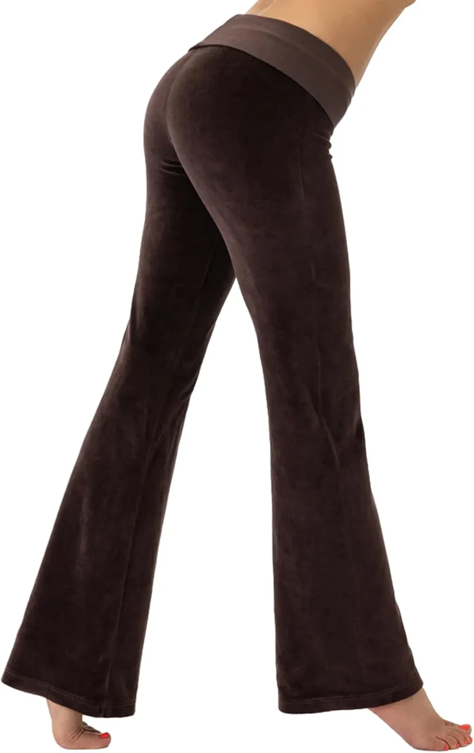 VLR300GD Velour Garment Dye Yoga Legging Soft Flattering Cotton-Spandex USA Made