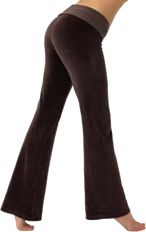 VLR300GD Velour Garment Dye Yoga Legging Soft Flattering Cotton-Spandex USA Made