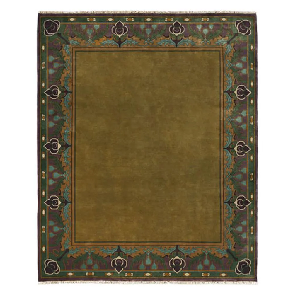 Wyndham Border Hand Knotted Rug