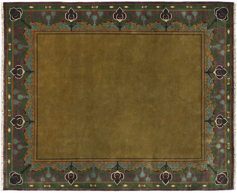 Wyndham Border Hand Knotted Rug