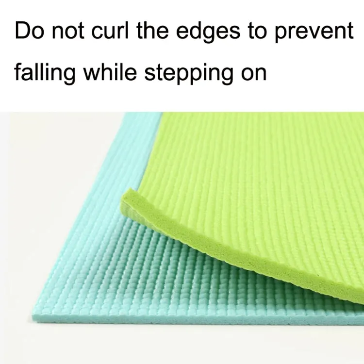 YM15C Portable Travel Thick Fold Yoga Pad Student Nnap Mat, Thickness: 5mm (Light Gray Print)