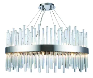ZC121-3000D32C - Regency Lighting: Dallas 18 light Chrome Chandelier Clear Royal Cut Crystal